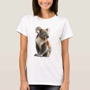 Camiseta Ilustração Adorável de Coala Fofo