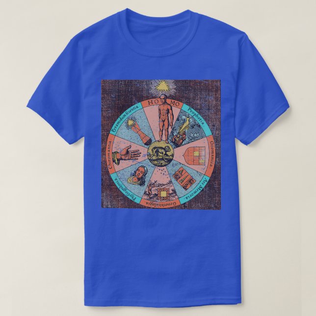 Camiseta Ilustração Alquimica7 (Frente do Design)