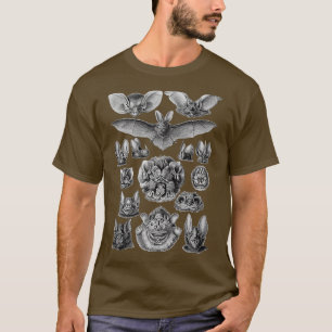 Camiseta Ilustração Bat Haeckel