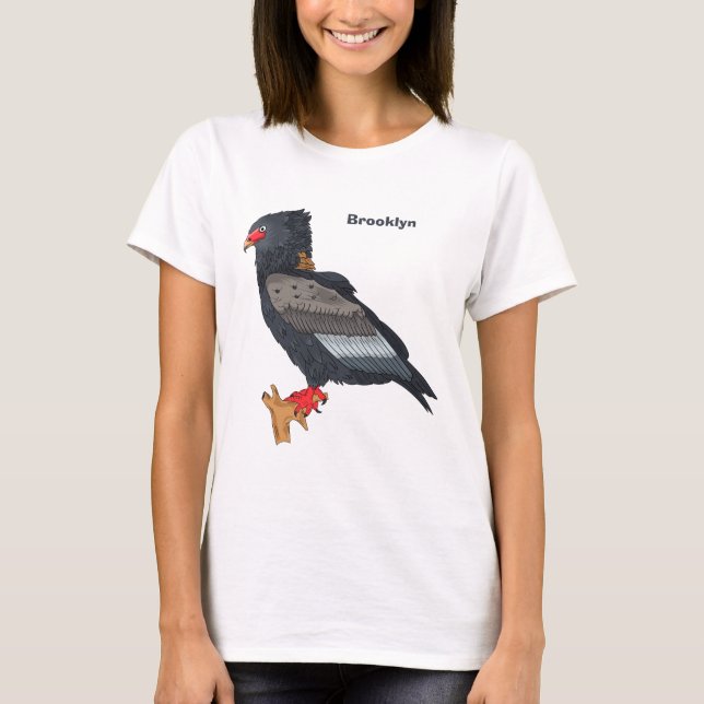 Camiseta Ilustração Bateleur Eagle (Frente)