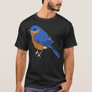 Camiseta Ilustração Bela de Bluebird