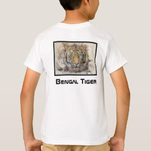 Camiseta Ilustração Bengal Tiger