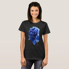 Camiseta Ilustração Botânica Floral Azul | Natur Elege