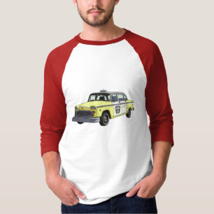 Camiseta Ilustração clássica do carro do táxi do táxi 
