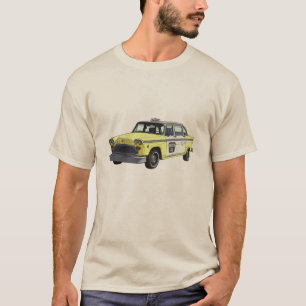 Camiseta Ilustração clássica do carro do táxi do táxi