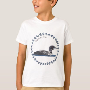 Camiseta Ilustração comum de ave-leão