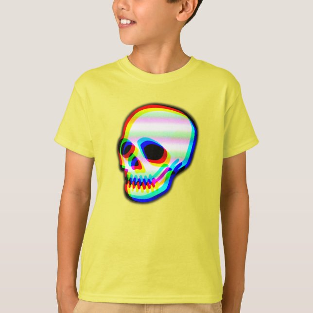 Camiseta Ilustração Crônica Neon Moderna (Frente)
