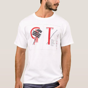 Camiseta Ilustração da arte do EL Lissitzky- a 'para o