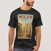 Ilustração da Catedral de Milão Itália Arte de Via