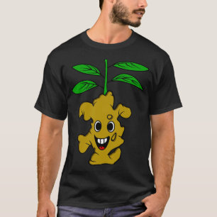 Camiseta Ilustração da Fábrica de Ginger Engraçada