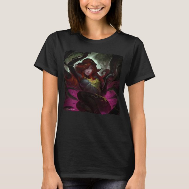 Camiseta Ilustração da Ivy Venenosa por Crise Infinita (Frente)