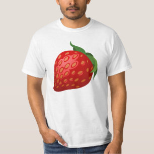 Camiseta Ilustração da morango
