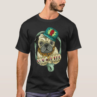 Camiseta Ilustração da vida Pug