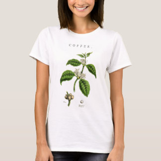 Camiseta Ilustração da Vintage Coffee Plant