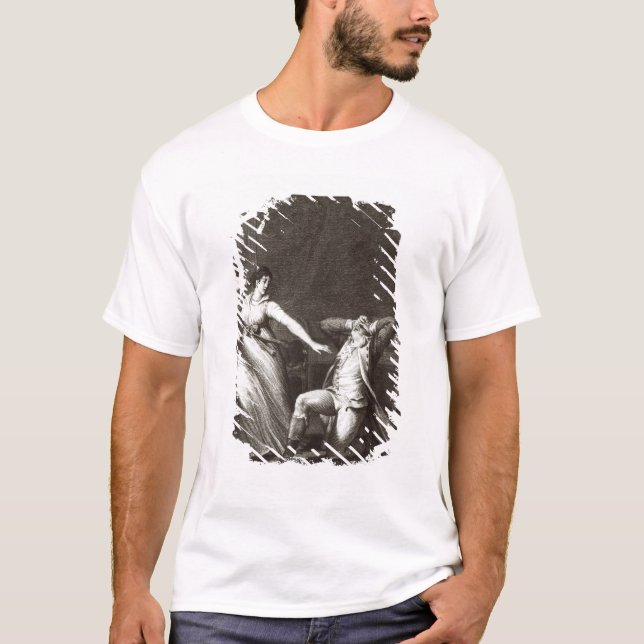 Camiseta Ilustração 'das amarguras de Werther (Frente)