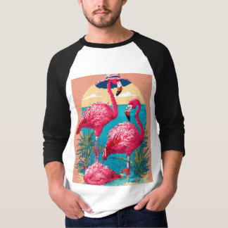 Camiseta Ilustração de Adesivos