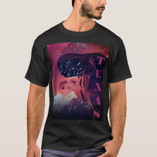 Camiseta Ilustração de Águia Estadual Americana do Texas