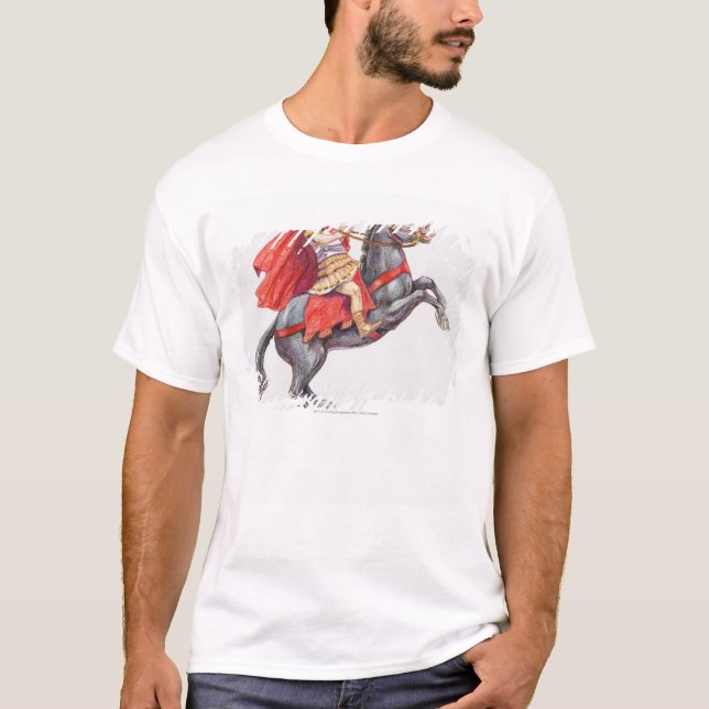 Camiseta Ilustração de Alexander o excelente (Frente)