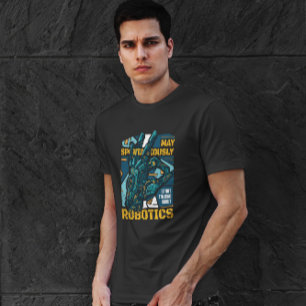 Camiseta Ilustração de Amigo Robô