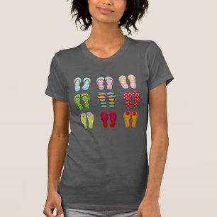 Camiseta Ilustração de aquarela da moda da garrafa de per