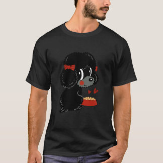 Camiseta Ilustração de Arte de Animal Engraçado de Cachorro