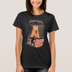 Camiseta Ilustração de Aventura de Alienígena de Rapto de O