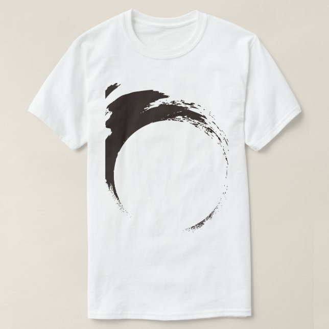 Camiseta Ilustração de Bushi Samurai (Frente do Design)