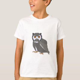 Camiseta Ilustração de Coruja Fora