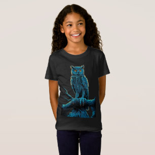 Camiseta Ilustração de coruja T-Shirt Hoodie