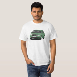 Camiseta Ilustração de Dacia Sandero - verde