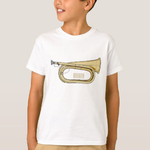 Camiseta Ilustração de desenho animado