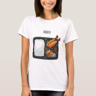 Camiseta Ilustração de desenho animado de Bento