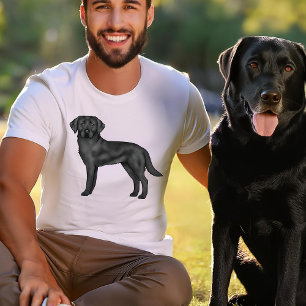 Camiseta Ilustração de desenho animado de cão Labrador Retr