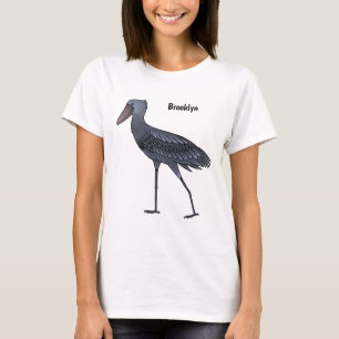 Camiseta Ilustração de desenho animado de pássaros