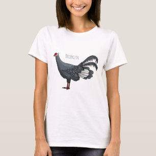 Camiseta Ilustração de desenho animado de pássaros com orel