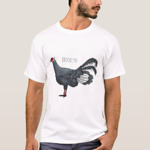 Camiseta Ilustração de desenho animado de pássaros com orel