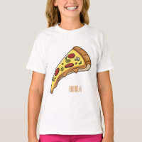Ilustração de desenho animado de pizza