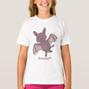 Camiseta Ilustração de desenho animado voador de filhotes