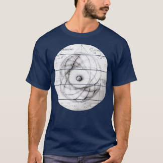 Camiseta Ilustração de Desenho Atom