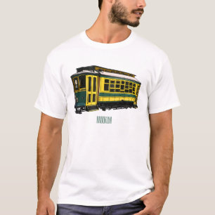 Camiseta Ilustração de desenho do carrinho de Mata