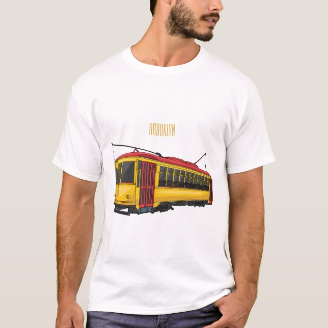 Camiseta Ilustração de desenho do carrinho de Mata (Frente)