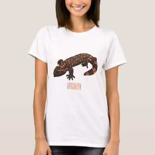 Camiseta Ilustração de desenho do monstro de Gila