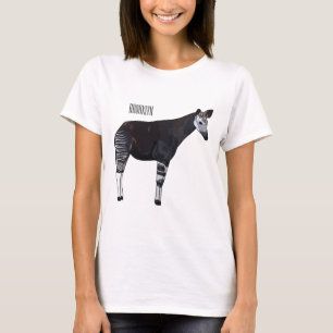 Camiseta Ilustração de desenho em Okapi