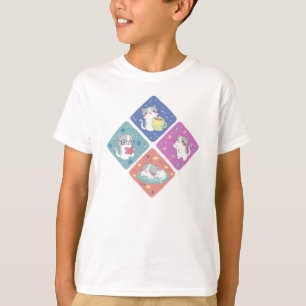 Camiseta Ilustração de Dia de Ocupação de Gatinho Bonito