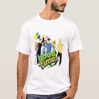 Camiseta Ilustração de Festa de Boas Momentos