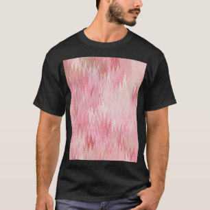 Camiseta Ilustração de fundo do mosaico rosa-abstrato