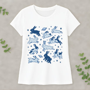 Camiseta Ilustração de Gatinho Kawaii Vintage Fofa Retro