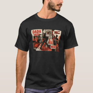 Camiseta Ilustração de Gato Inspirada na Arte Dada - Divert
