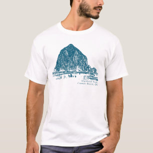 Camiseta Ilustração de Haystack Rock