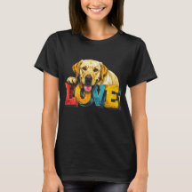 Ilustração de Labrador Lab Love | Gráfico para Ama